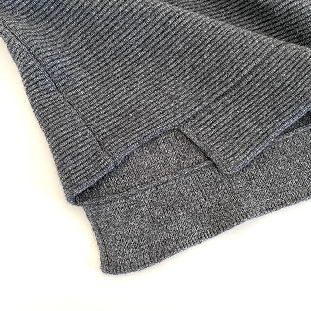 Aritzia Babaton Mika Wool and Cashmere Turtleneck Ribbed Knit Sweater - Picture 9 of 13